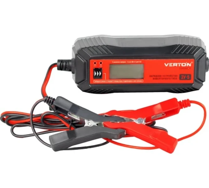Фото для Зарядное устройство VERTON Energy ЗУ-5 (100Вт,6/12 В,1,2-120Ач)