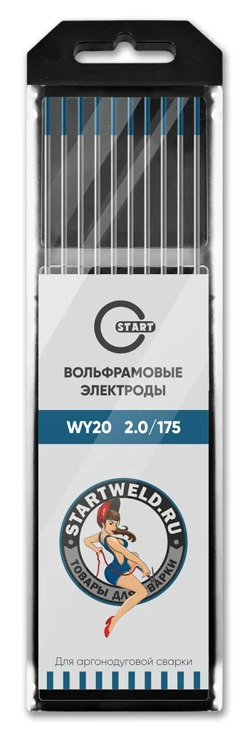 Фото для Вольфрамовый электрод WY 20 2,0/175 (синий) WY2020175