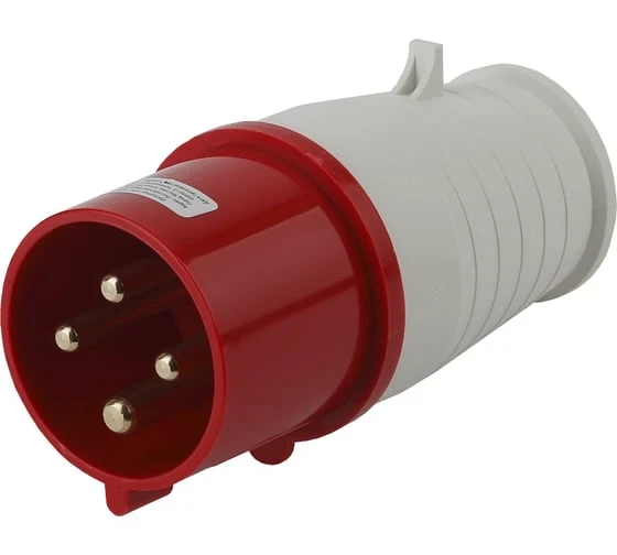 Вилка ЭРА переносная 024 3P+PE 32A 380B IP44