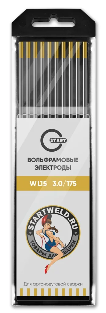 Вольфрамовый электрод WL 15 3,0/175 (золотой) WL1530175