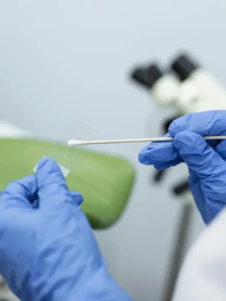 Фото для Микроскопическое исследование мазков на цитологию