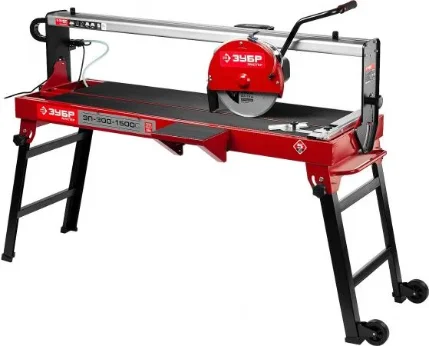 Фото для Аренда электрический плиткорез ЗУБР 1200 мм, d 300 мм, 1500 Вт