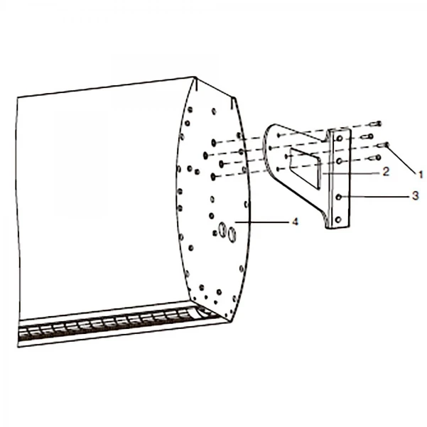 Фото для Кронштейн для крепления Ballu BHC-DF