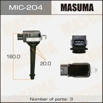 Фото для Катушка зажигания MASUMA, MIC204 NV200, TIIDA / MR20DE, HR16DE, K9K