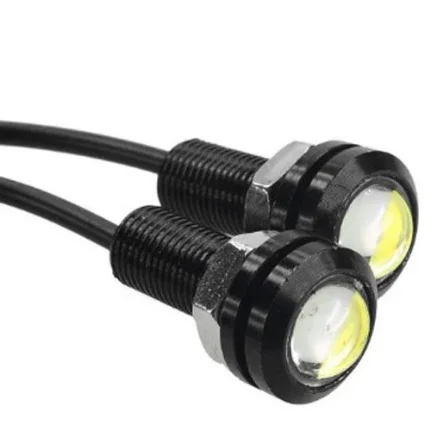 Фото для Дневные ходовые огни DCD-01 LED врезные(линзованые глазки 23mm) комп,2шт