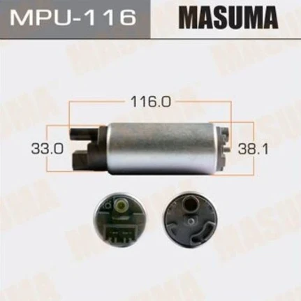 Фото для Бензонасос MASUMA MPU116/EFP031370