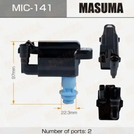 Фото для Катушка зажигания MASUMA MIC-141/90919-02216/SPL1249/CT55/IC0103