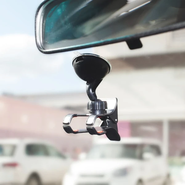 Фото для Держатель телефона Cartage, с двойной прищепкой, 90 мм