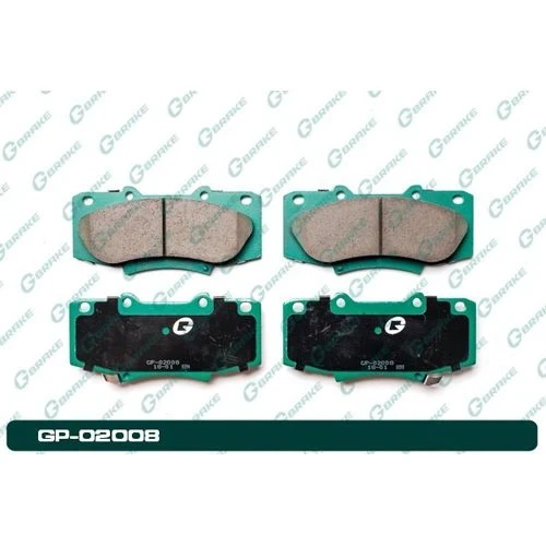Фото для Тормозные колодки G-BRAKE GP02008/PN0548