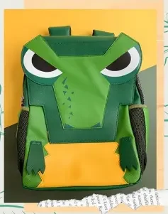 Школьный рюкзак "Крокодил"