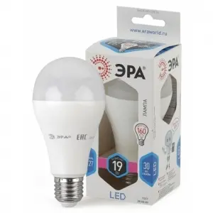 Лампа ЭРА LED smd A65-19w-840-E27