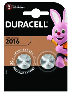 Батарейка Duracell CR2016-2BL (20/200/29400)