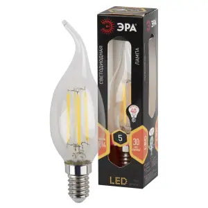Лампа ЭРА LED smd BXS-5w-827-Е14 \