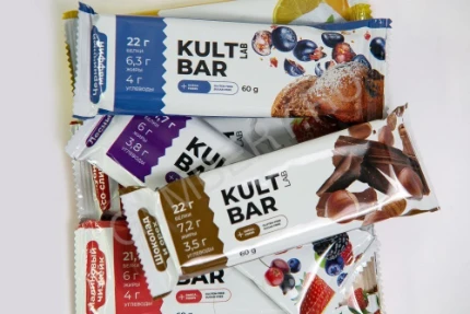 Фото для Kultlab Kult Bar Protein 22гр, 60 гр (Лесные ягоды)