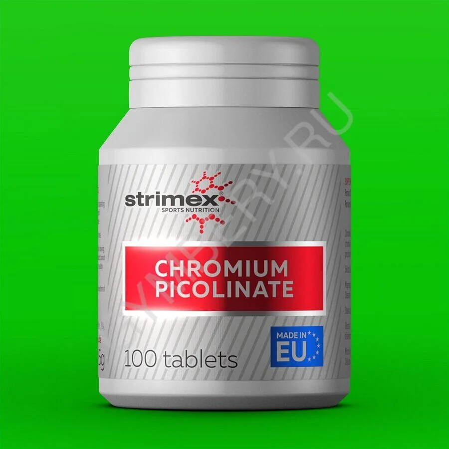 Strimex Chromium Picolinate 200мкг 100 таблеток , шт, арт. 1908001