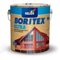 Пропитка декоративное покрытие Боритекс ультра 2.5 л. каштан (Словения)