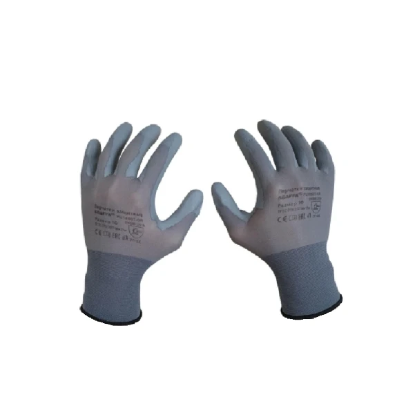 Фото для Перчатки нейлоновые PU1850T-GR р8