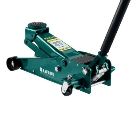 Фото для Домкрат 3,0 т гидравлический подкатной (133-465мм) - Kraftool