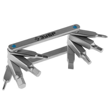 Фото для Ключи имбусовые HEX (2,0- 6,0мм) 8шт, складные - Зубр