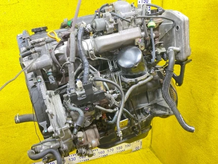 Двигатель Toyota Hiace/Regius Ace KZH106W/KZH106G/KZH116/KZH116G/KZH120/KZH120G/KZH138/KZH138V 1KZTE 2001 перед.