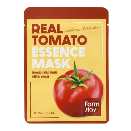 Фото для Тканевая маска с экстрактом томата FarmStay Real Tomato Essence Mask