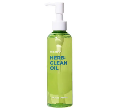 Очищающее гидрофильное масло с экстрактами трав Herbgreen Cleansing Oil