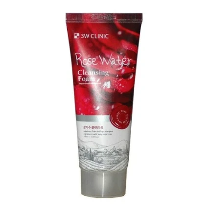 3-w-clinic-cleansing-foam-rose-water