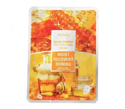 Deoproce Color Synenergy Efect Sheet Mask Yellow