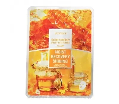 Фото для Deoproce Color Synenergy Efect Sheet Mask Yellow
