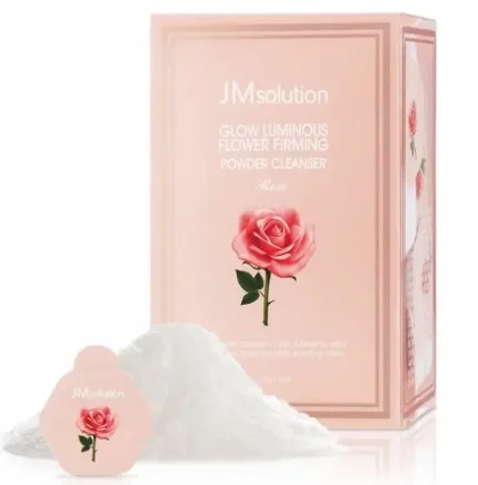 jmsolution-glow-luminious-flower-firming-powder-cleanser-rose