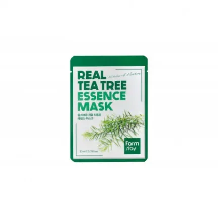 Фото для FarmStay Маска тканевая для лица с экстрактом чайного дерева - Real tea tree essence mask, 23мл