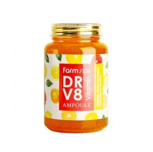 Многофункциональная ампульная сыворотка с витаминным комплексом Farmьstay DR-V8 Vitamin Ampoule