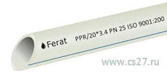 Фото для Труба FERAT PPR- CW 32х2,9 PN10 4м