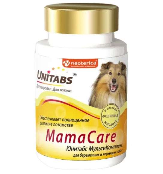 Юнитабс для собак беременных МамаСаге 100 табл