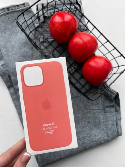 Фото для Чехол силиконовый iPhone 13, 13 PRO, 13 PROMax MagSafe Розовый Помело (Pink Pomelo)