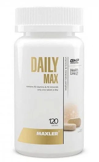 Витаминно-минеральный комплекс MAXLER Daily Max 120табл