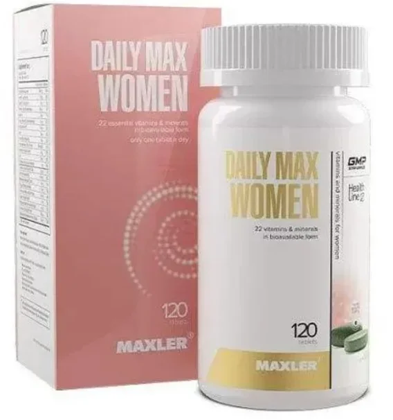 Витаминно-минеральный комплекс MAXLER Daily Max Women 60табл