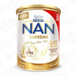 Фото для Смесь Nestle NAN SUPREME с 0-12мес 800г БЗМЖ