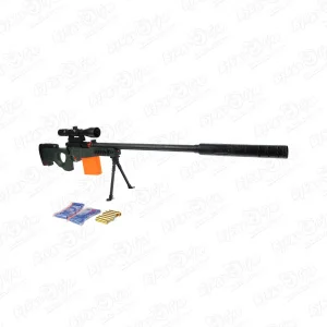 Винтовка снайперская Lanson Toys с мягкими пулями и вылетающими гильзами
