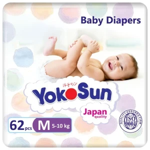 Фото для Подгузники YokoSun М 5-10кг 62шт