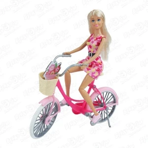 Фото для Кукла Lanson Toys Anlily Happiness Worth Spreading Cycling Time Подружка на велосипеде 29см с 4лет