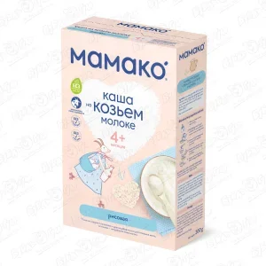 Фото для Каша Мамако рисовая на козьем молоке 200г с 4мес БЗМЖ