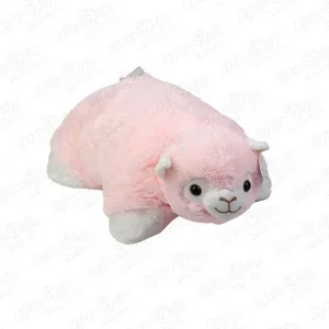 Фото для Игрушка-подушка овечка Викки розового цвета