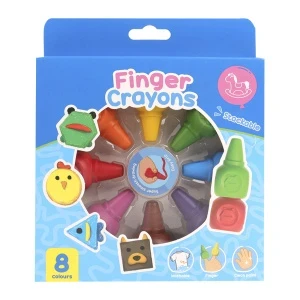 Фото для Мелки восковые JUNGER на пальцы