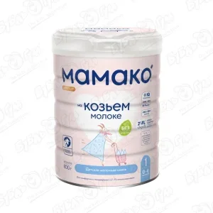 Фото для Смесь Мамако Premium 1 на козьем молоке 800г с 0-6мес БЗМЖ