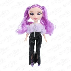 Фото для Кукла модельная с фиолетовыми волосами и большими глазами