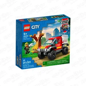 Фото для Конструктор LEGO CITY Спасательный пожарный внедорожник