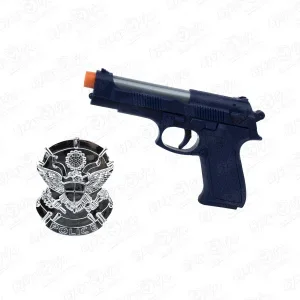 Фото для Набор игровой Lanson Toys Полиция пистолет и значок