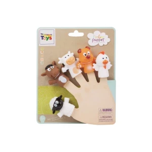 Фото для Театр пальчиковый Lanson Toys Ферма ПВХ с 3лет