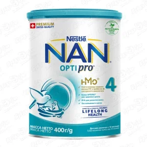 Фото для Молочко Nestle NAN OPTIPRO 4 400г с 18мес БЗМЖ